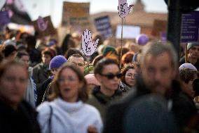 Toulouse: Protest Against Gender Violences And Feminicides