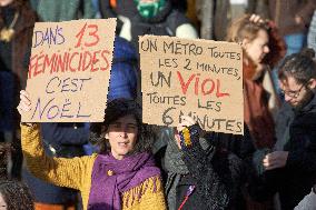 Toulouse: Protest Against Gender Violences And Feminicides