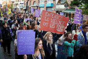 Toulouse: Protest Against Gender Violences And Feminicides