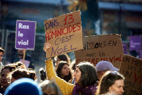 Toulouse: Protest Against Gender Violences And Feminicides