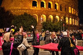 'Non Una Di Meno' Protest Against Gender Based Violence