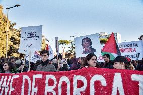 'Non Una Di Meno' Protest Against Gender Based Violence