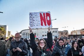 'Non Una Di Meno' Protest Against Gender Based Violence