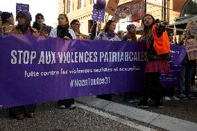 Toulouse: Protest Against Gender Violences And Feminicides