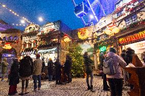 Christmas Market In Duesseldorf