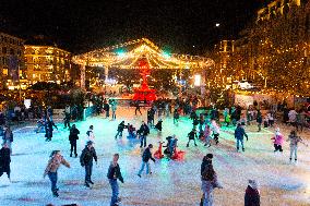 Christmas Market In Duesseldorf