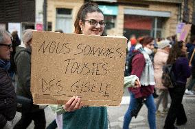 Toulouse: Protest Against Gender Violences And Feminicides