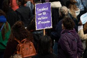 Toulouse: Protest Against Gender Violences And Feminicides