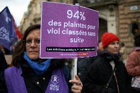 Toulouse: Protest Against Gender Violences And Feminicides