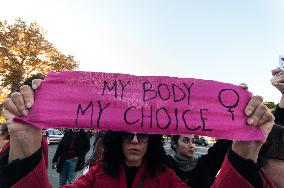 Women In Rome Gather Ahead International Day For Elimination Of Violence Against Women