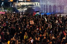 Women In Rome Gather Ahead International Day For Elimination Of Violence Against Women