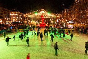 Christmas Market In Duesseldorf