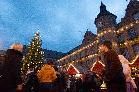 Christmas Market In Duesseldorf