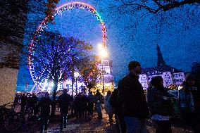 Christmas Market In Duesseldorf