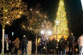 Christmas Market In Duesseldorf