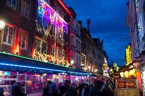 Christmas Market In Duesseldorf