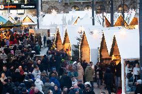 Christmas Market In Duesseldorf