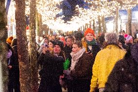 Christmas Market In Duesseldorf