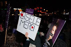 March Against Violence Against Women In Paris