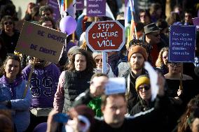 Toulouse: Protest Against Gender Violences And Feminicides