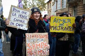 Toulouse: Protest Against Gender Violences And Feminicides