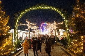 Christmas Market In Duesseldorf