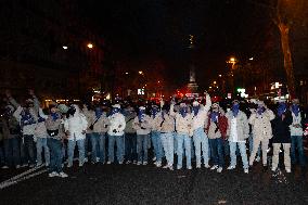 March Against Violence Against Women In Paris