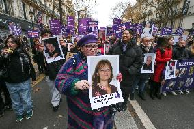 Protest To Condemn Violence Against Women In Paris