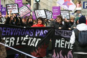 Protest To Condemn Violence Against Women In Paris