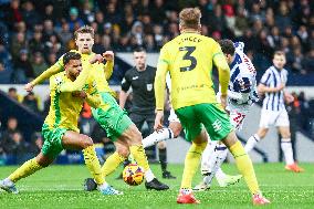 West Bromwich Albion FC v Norwich City FC - Sky Bet Championship