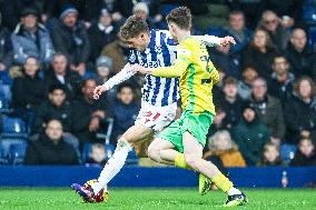 West Bromwich Albion FC v Norwich City FC - Sky Bet Championship