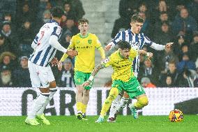 West Bromwich Albion FC v Norwich City FC - Sky Bet Championship