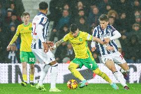 West Bromwich Albion FC v Norwich City FC - Sky Bet Championship