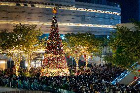 Giant Christmas Tree in Chongqing