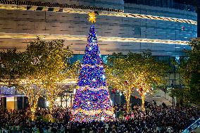 Giant Christmas Tree in Chongqing