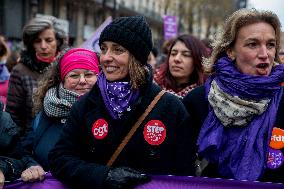 Protest to Condemn Violence Against Women - Paris