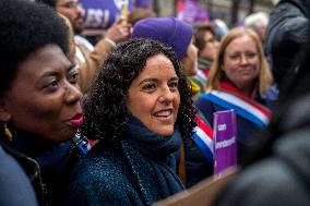 Protest to Condemn Violence Against Women - Paris