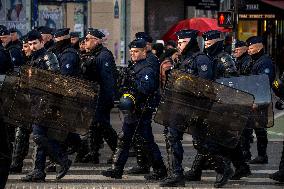 Protest to Condemn Violence Against Women - Paris