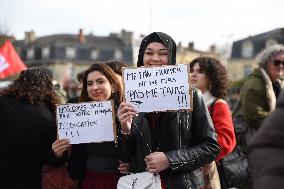 Protest to Condemn Violence Against Women - Bordeaux