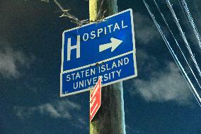 21-year-old Man Working Security Punched And Slashed At Staten Island University Hospital Northwell Health In Staten Island New