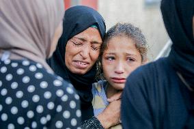 Israeli Airstrike on Khalid Ibn Al-Walid School - Gaza