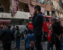 Deadly Airstrike Hits Residential Area In Central Beirut