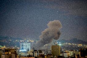 Israel Intensifies Its Bombing Raids on Lebanon