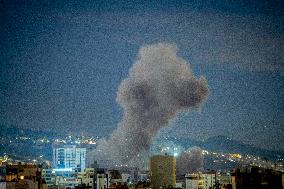 Israel Intensifies Its Bombing Raids on Lebanon