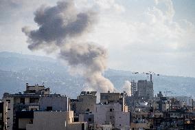 Israel Intensifies Its Bombing Raids on Lebanon