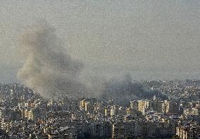 Deadly Airstrike Hits Residential Area In Central Beirut