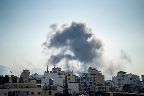 Israel Intensifies Its Bombing Raids on Lebanon