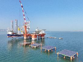 Offshore Energy Island Construction in Yantai