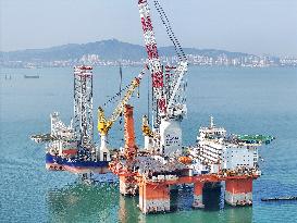 Offshore Energy Island Construction in Yantai