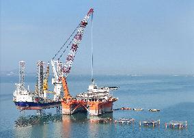 Offshore Energy Island Construction in Yantai